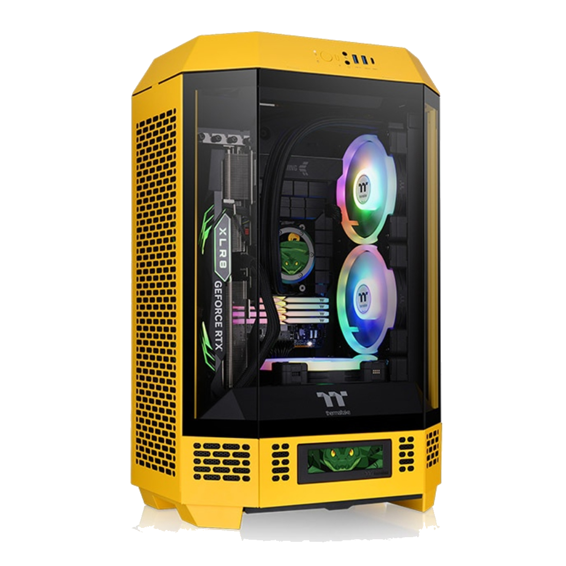 Компьютерный корпус Thermaltake The Tower 300 Bumblebee без Б/П