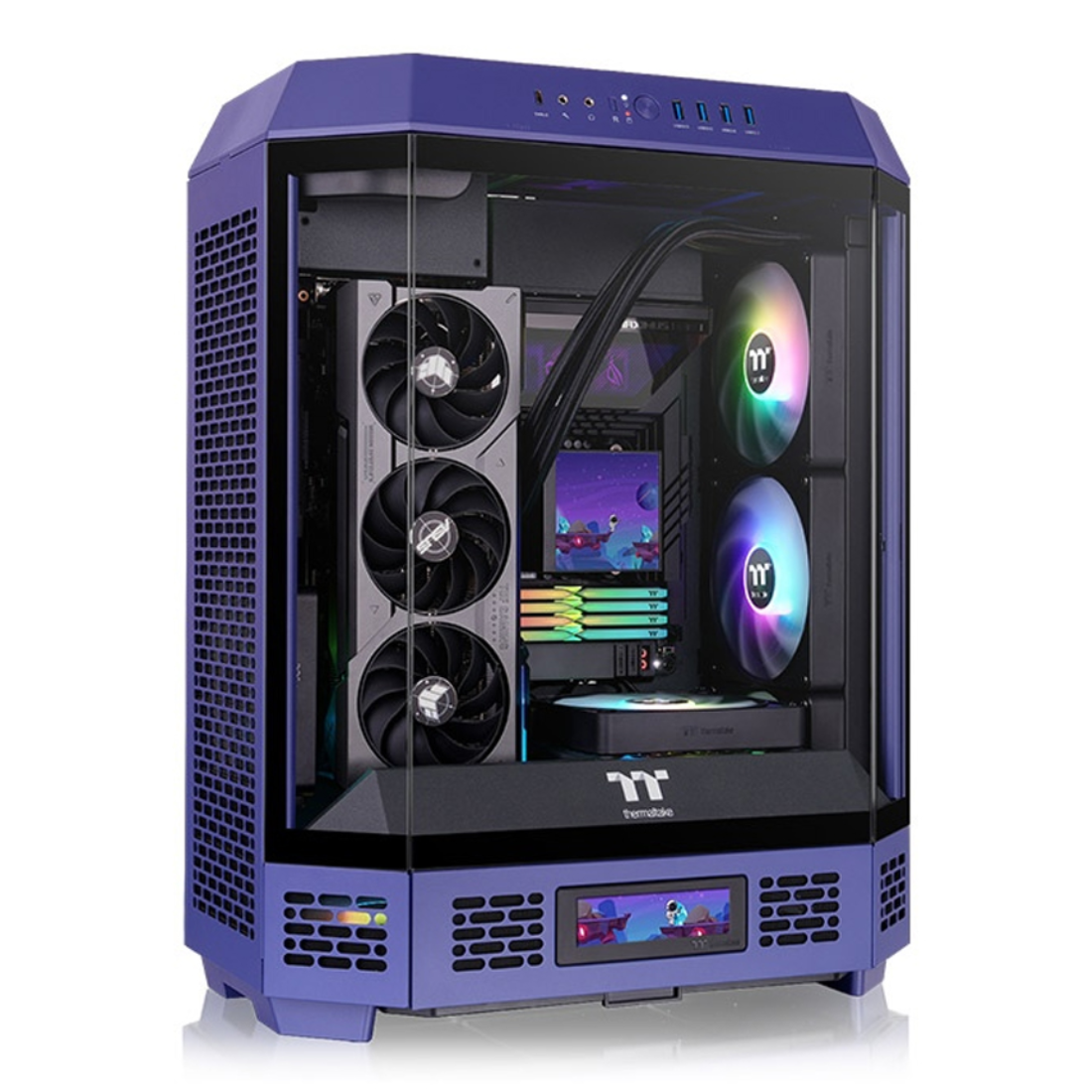 Компьютерный корпус Thermaltake The Tower 600 Future Dusk без Б/П