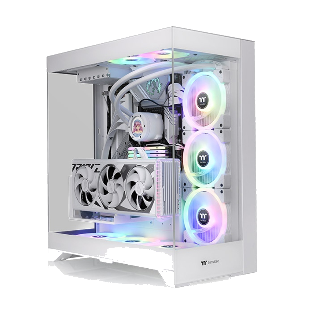 Компьютерный корпус Thermaltake CTE E550 TG Snow без Б/П