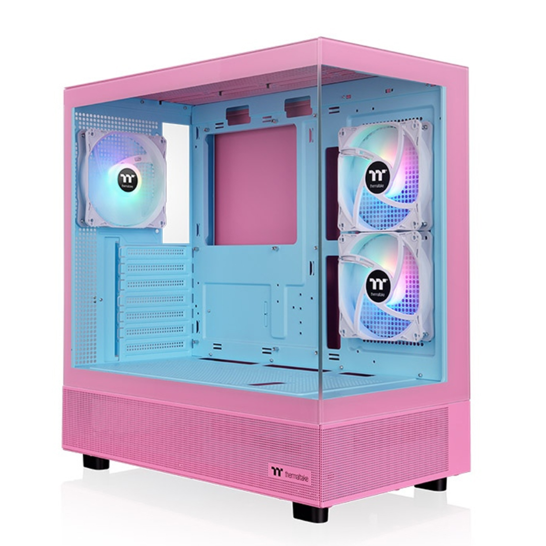 Компьютерный корпус Thermaltake View 270 Plus TG ARGB Bubble Pink без Б/П