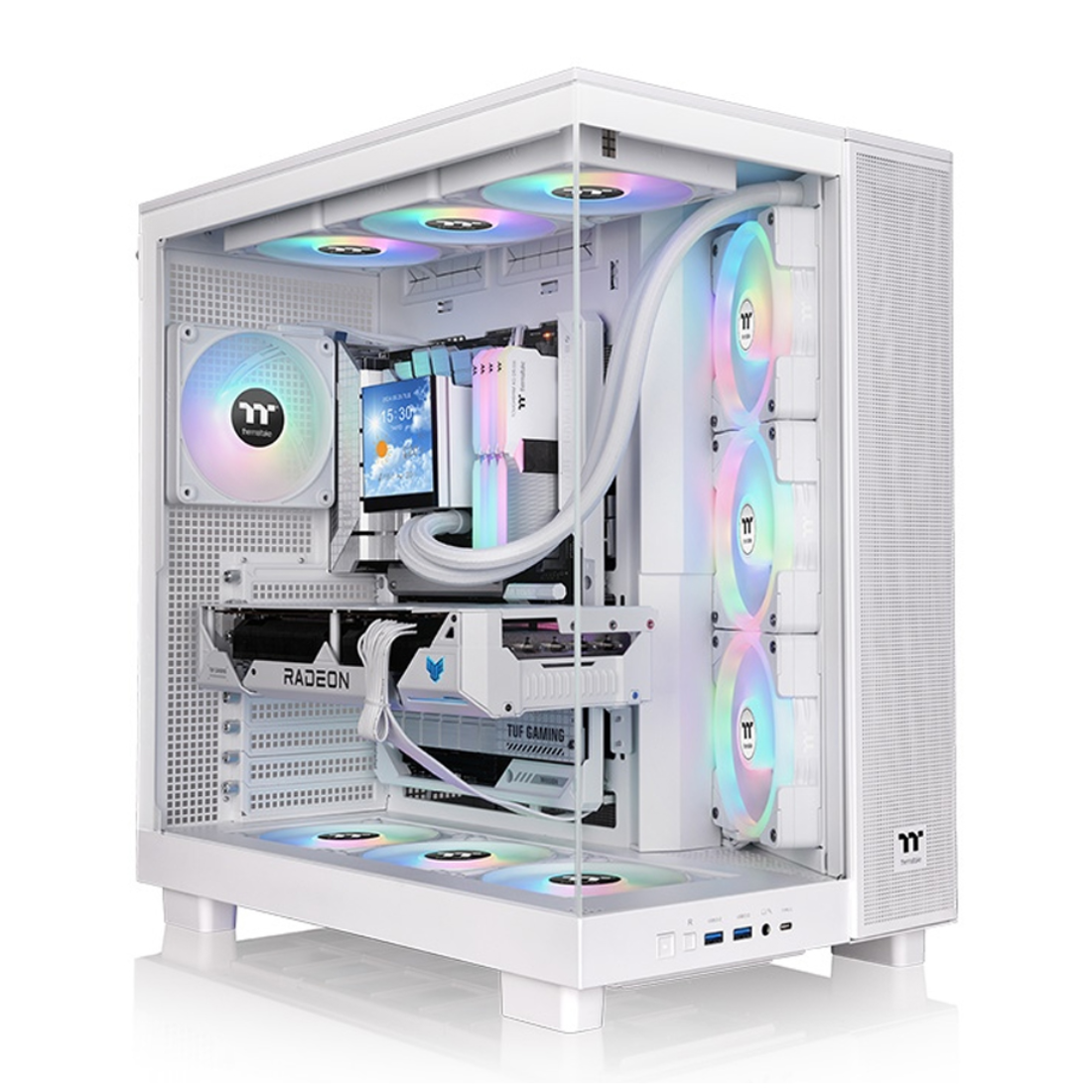 Компьютерный корпус Thermaltake View 380 XL TG ARGB White без Б/П