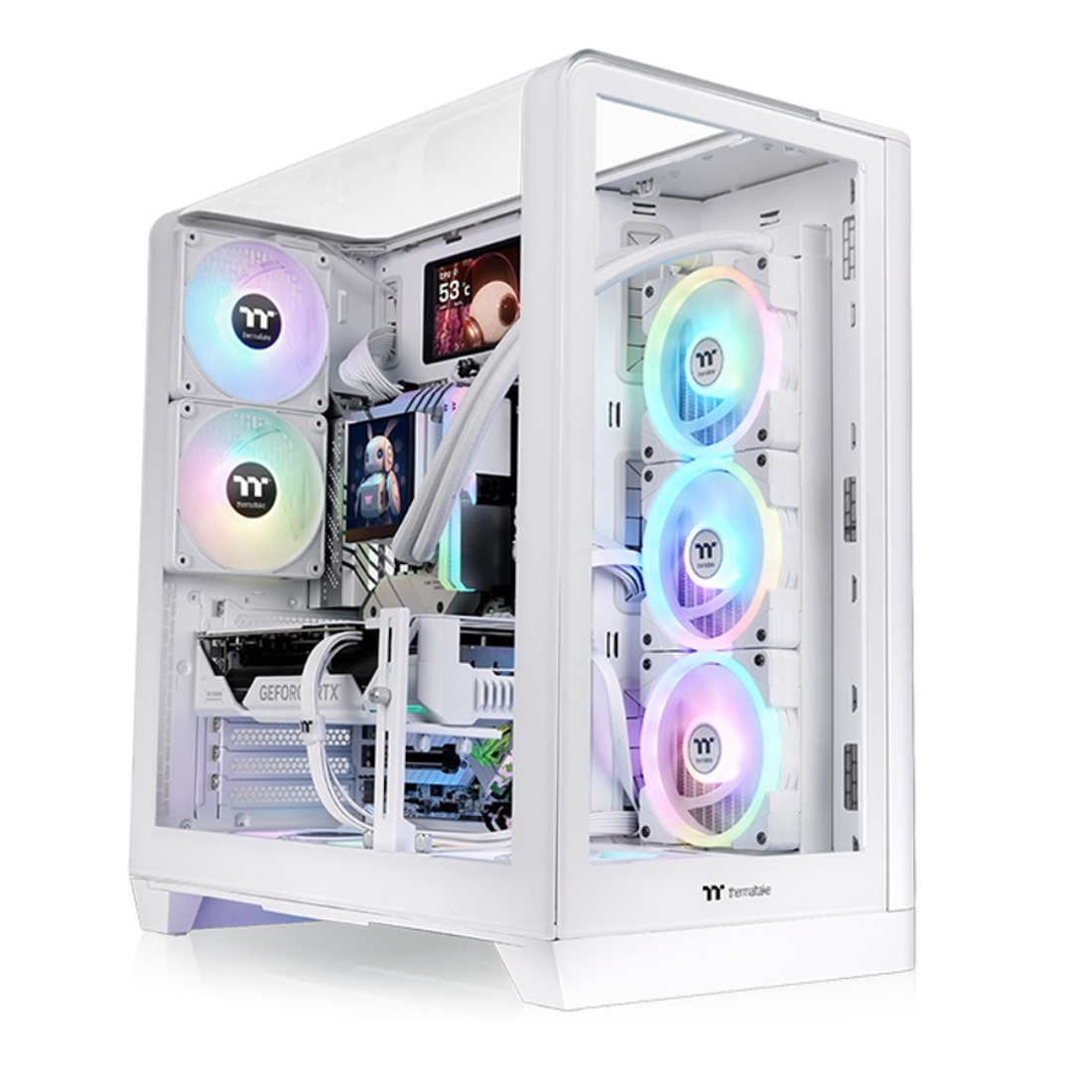Компьютерный корпус Thermaltake View 390 TG White без Б/П