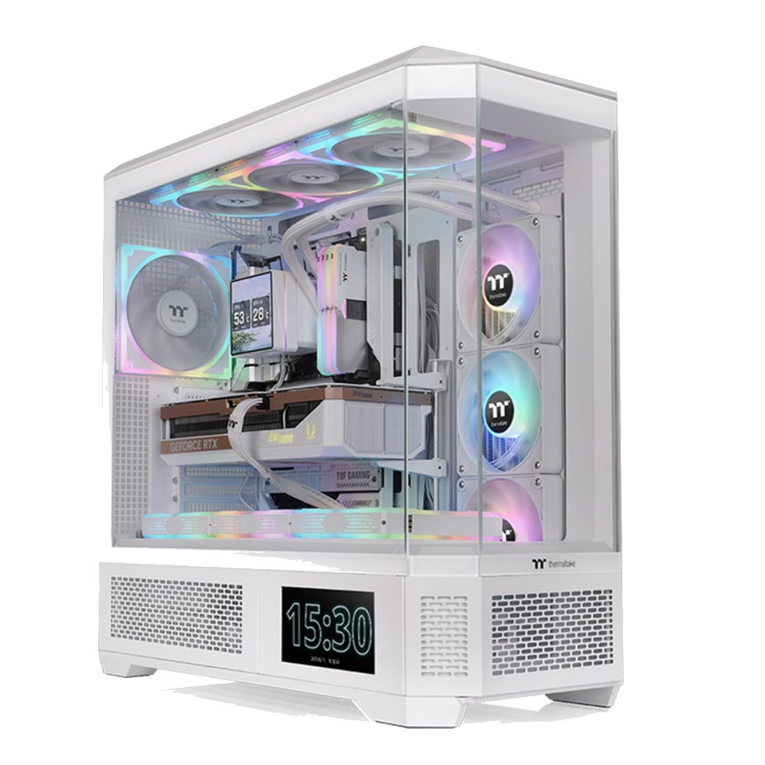 Компьютерный корпус Thermaltake View 600 TG White без Б/П