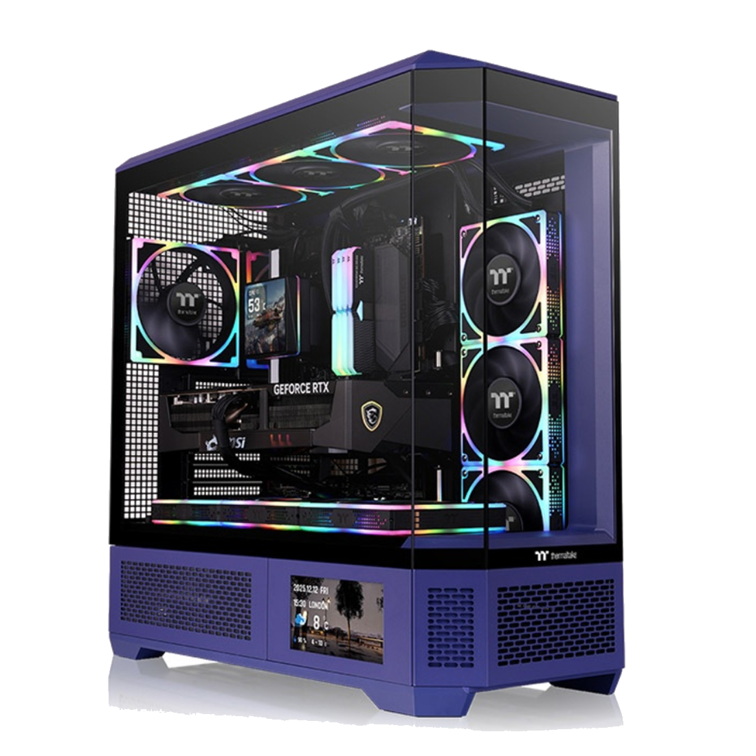 Компьютерный корпус Thermaltake View 600 TG Future Dusk без Б/П
