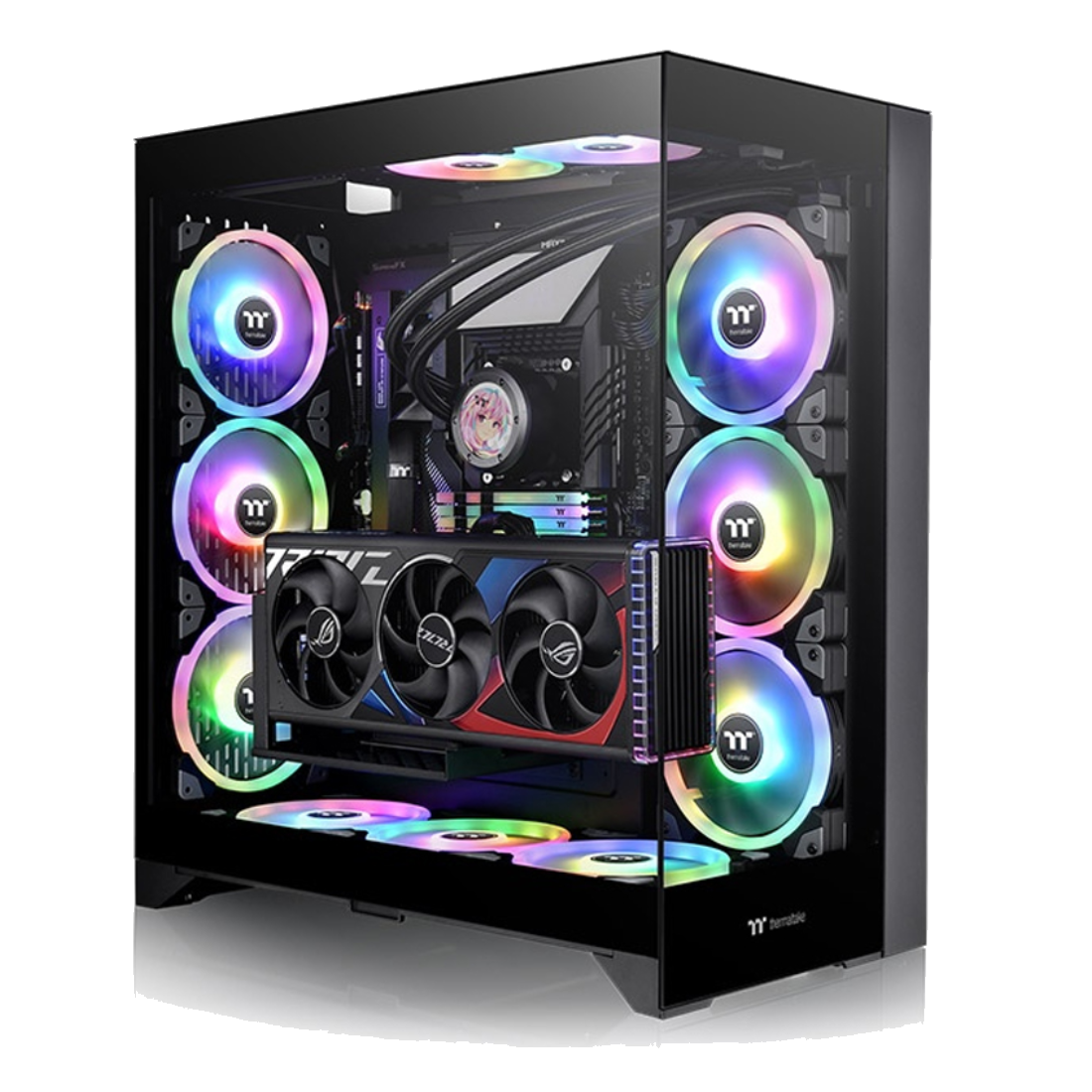 Компьютерный корпус Thermaltake CTE E660 MX Black без Б/П
