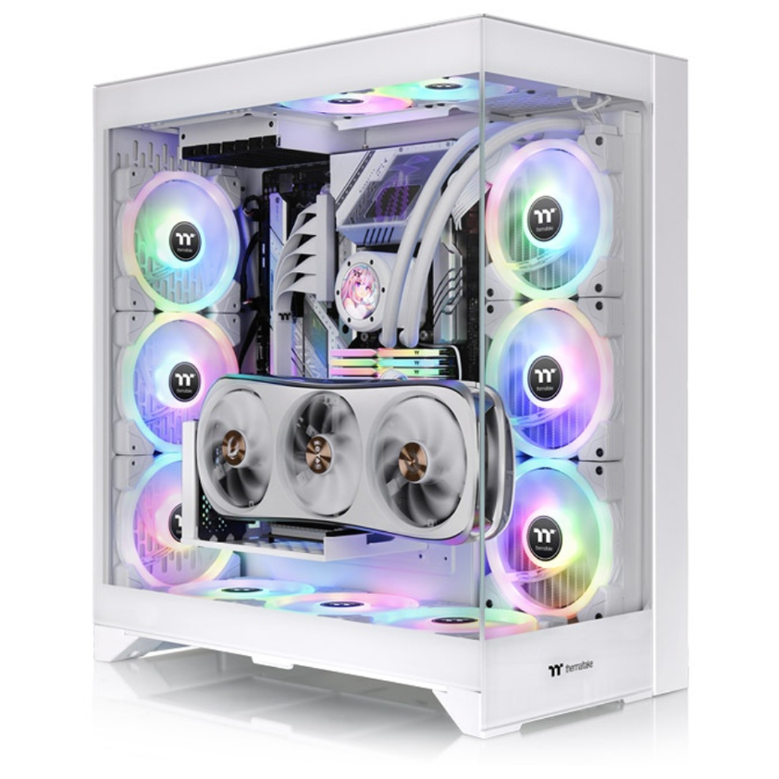 Компьютерный корпус Thermaltake CTE E660 MX Hydrangea Blue без Б/П