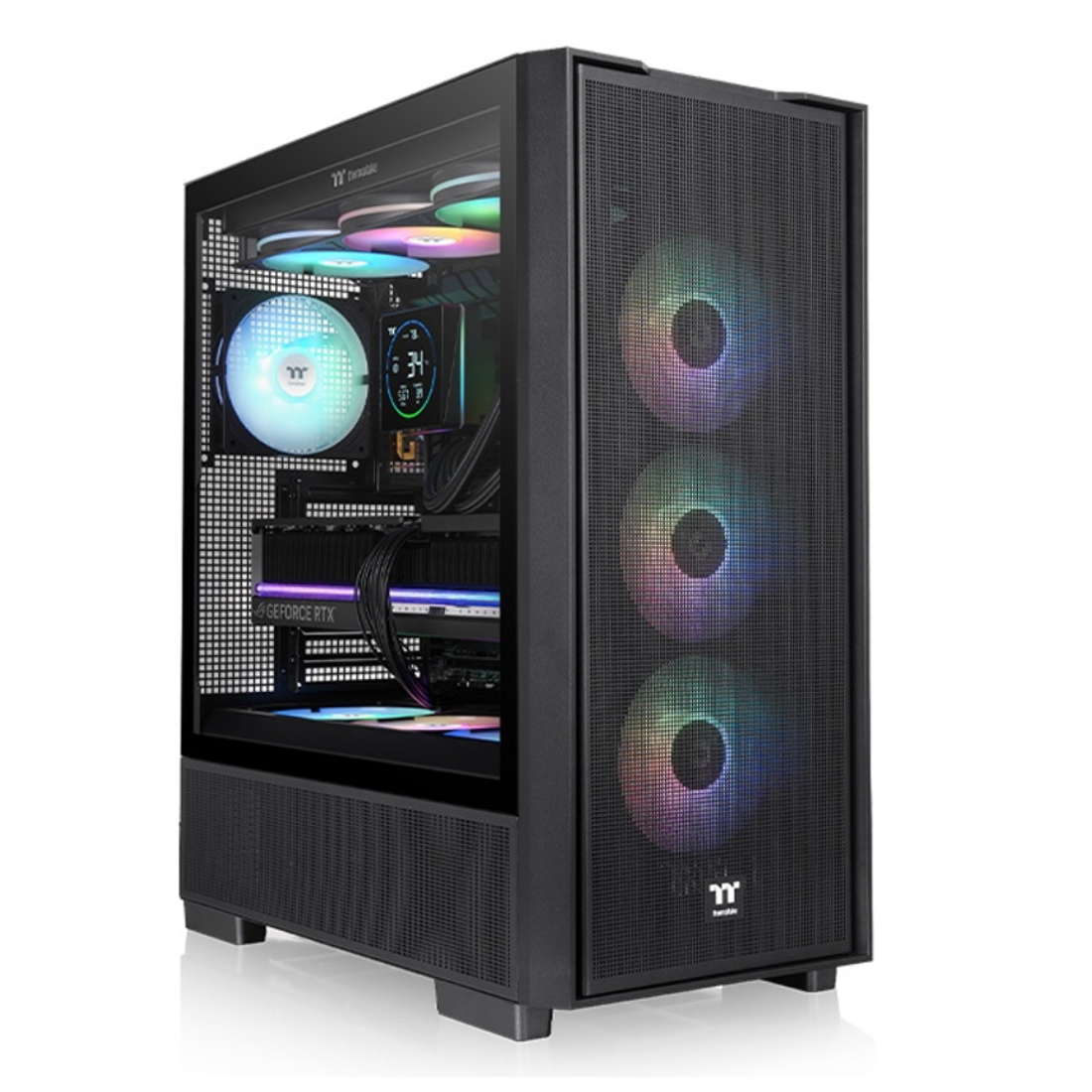 Компьютерный корпус Thermaltake S380 TG Black без Б/П