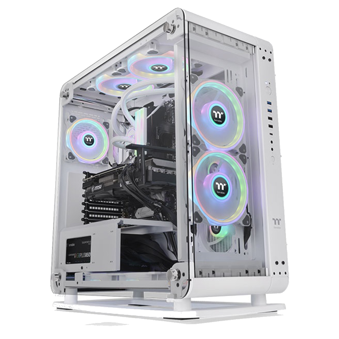Компьютерный корпус Thermaltake Core P6 TG Snow без Б/П