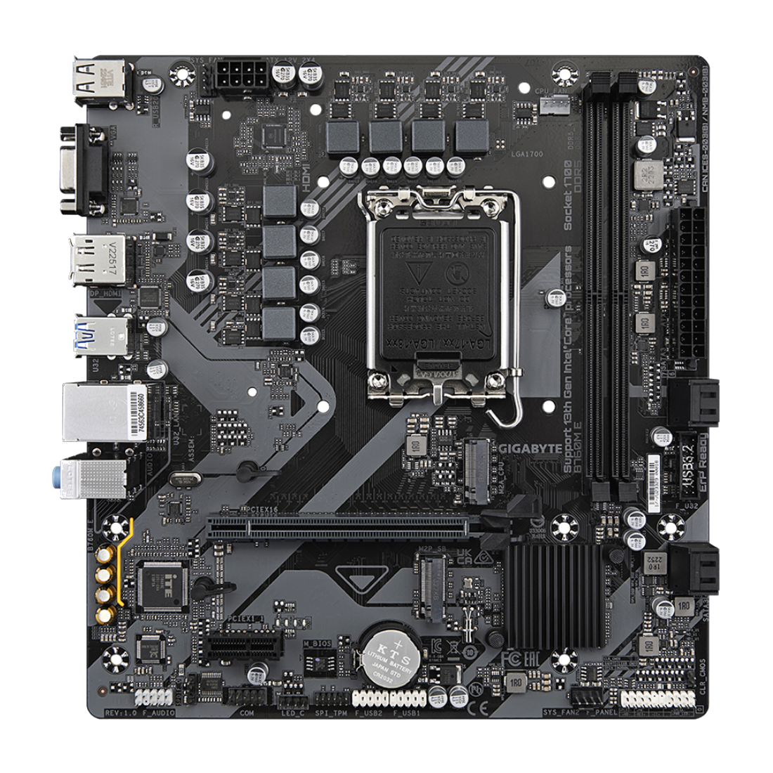 Материнская плата Gigabyte B760M E