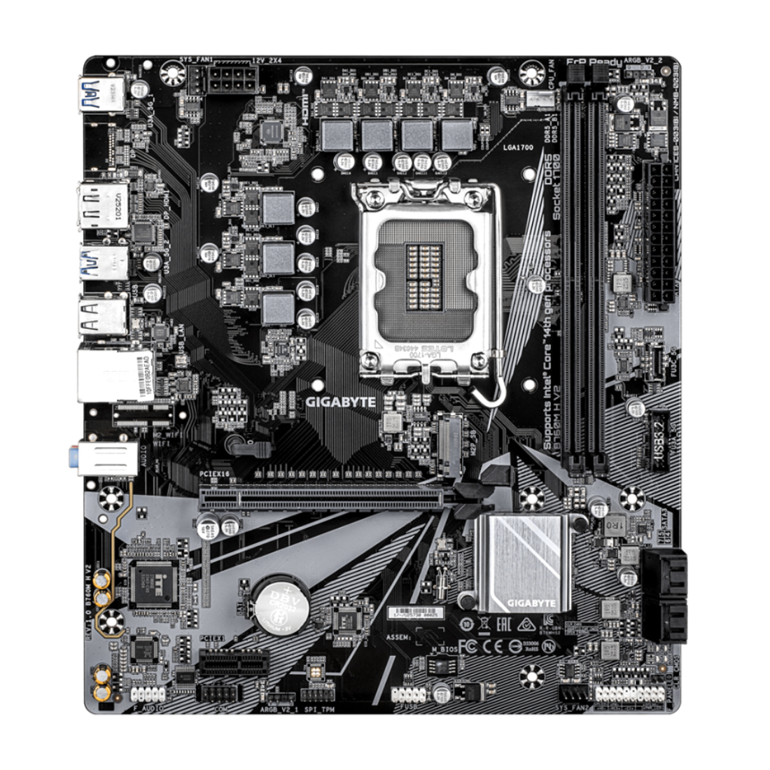 Материнская плата Gigabyte B760M H V2