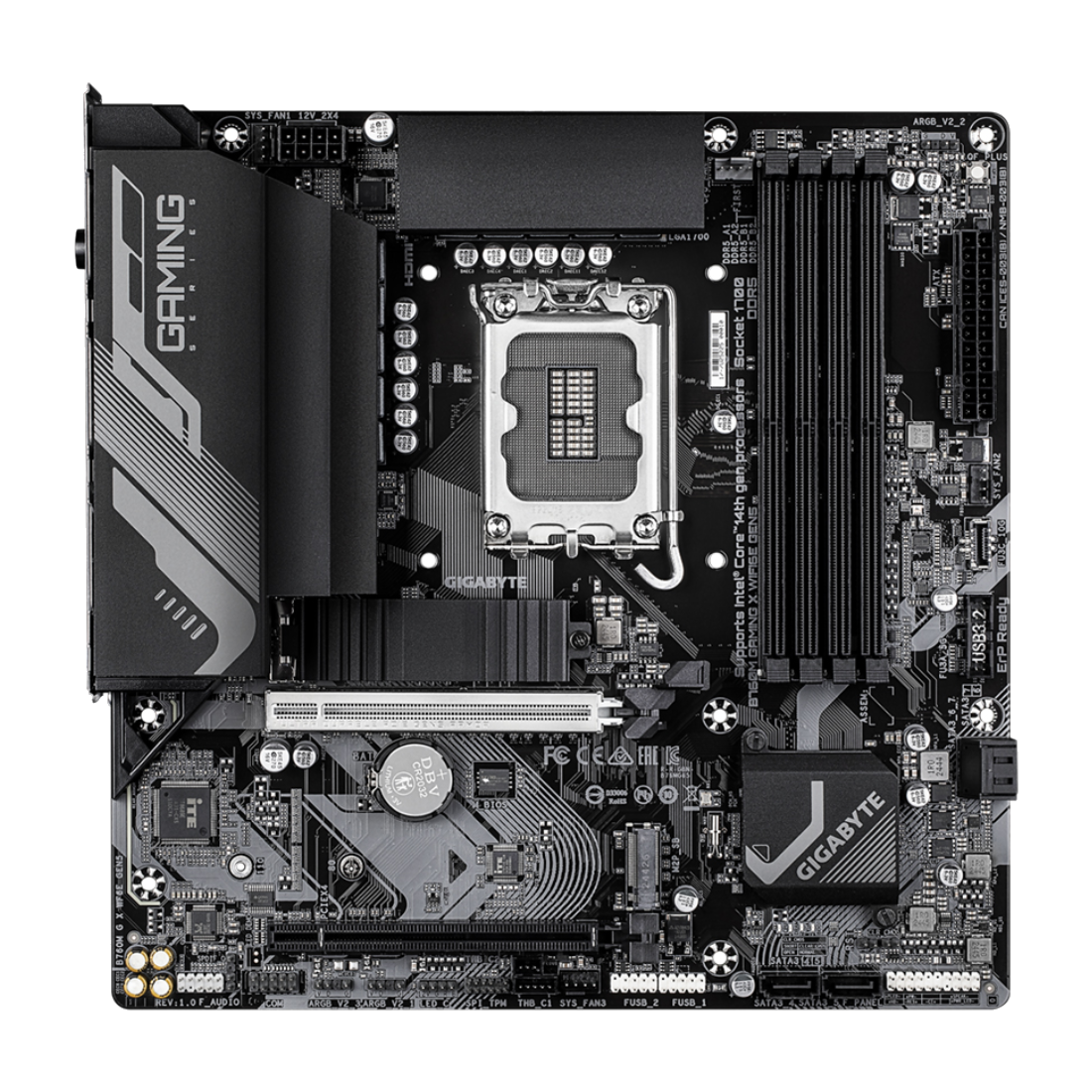 Материнская плата Gigabyte B760M GAMING X WIFI6E GEN5