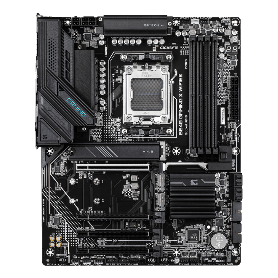 Материнская плата Gigabyte B840 GAMING X WF6E