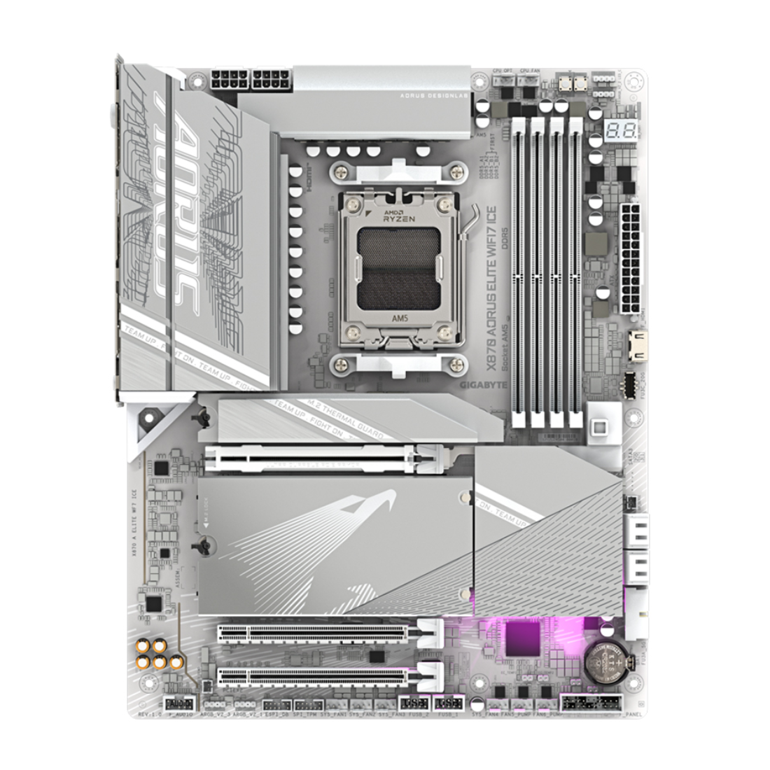 Материнская плата Gigabyte X870 A ELITE WF7 ICE