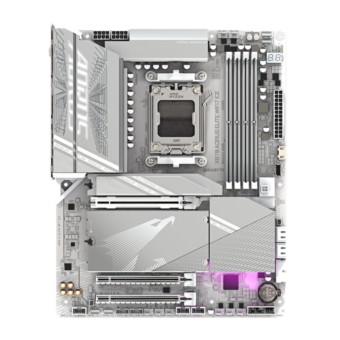 Материнская плата Gigabyte X870 A ELITE WF7 ICE