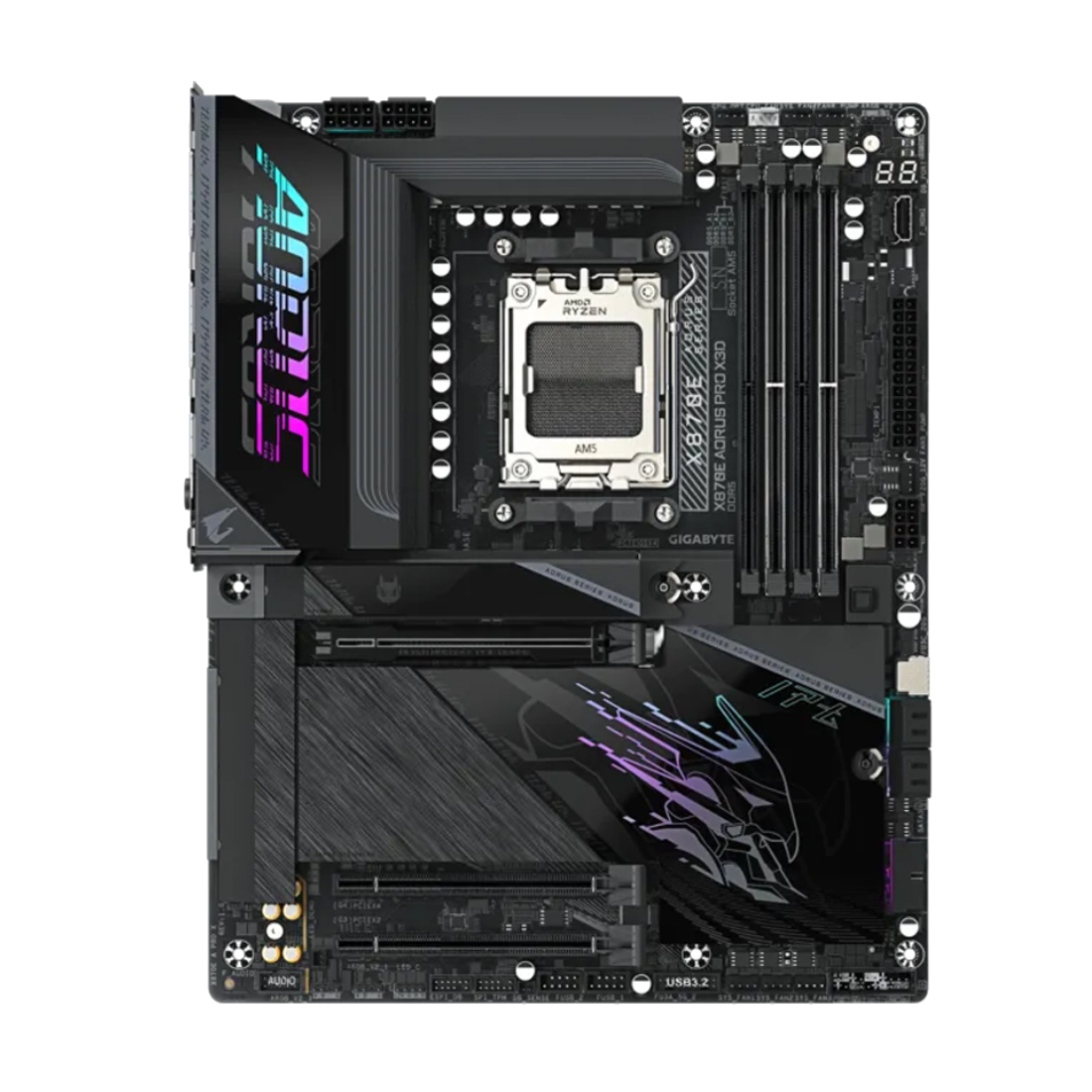 Материнская плата Gigabyte X870E AORUS PRO X3D