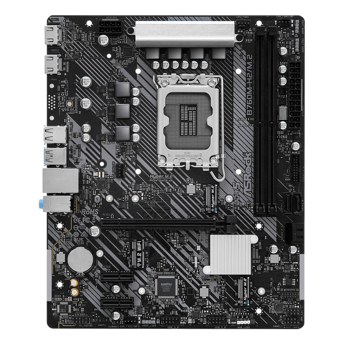 Материнская плата ASRock B760M-HDV/M.2