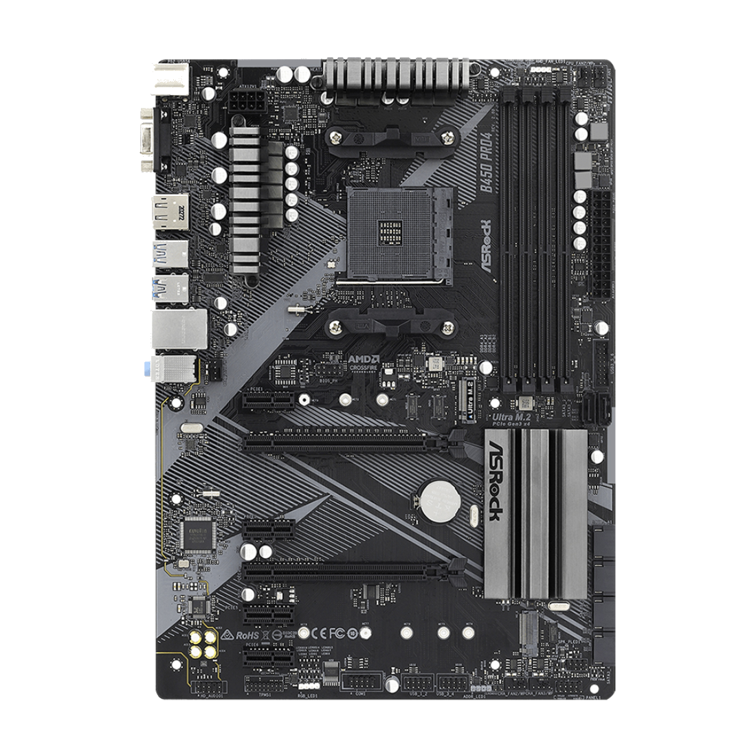 Материнская плата ASRock B450 PRO4 R2.0