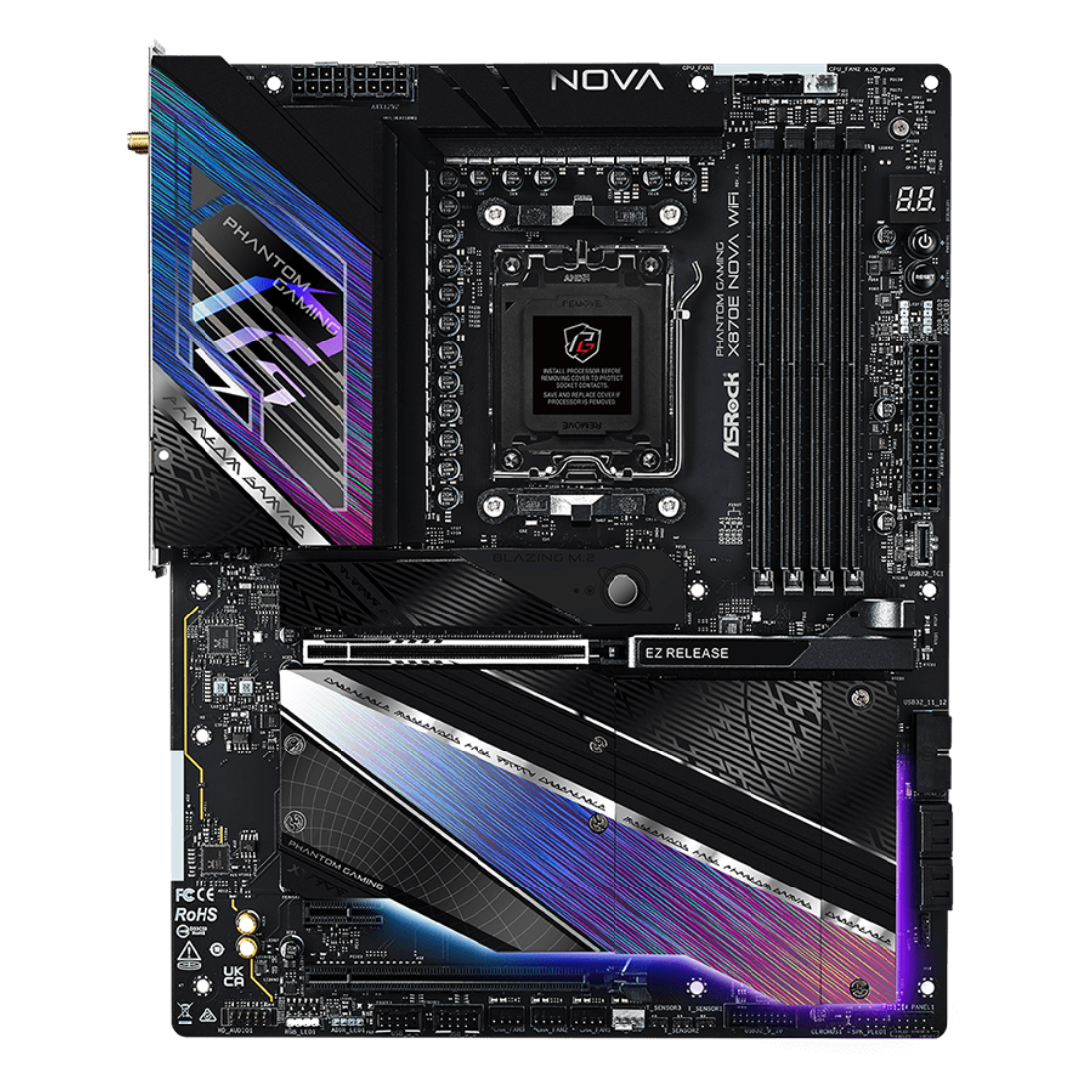 Материнская плата ASRock X870E NOVA WIFI